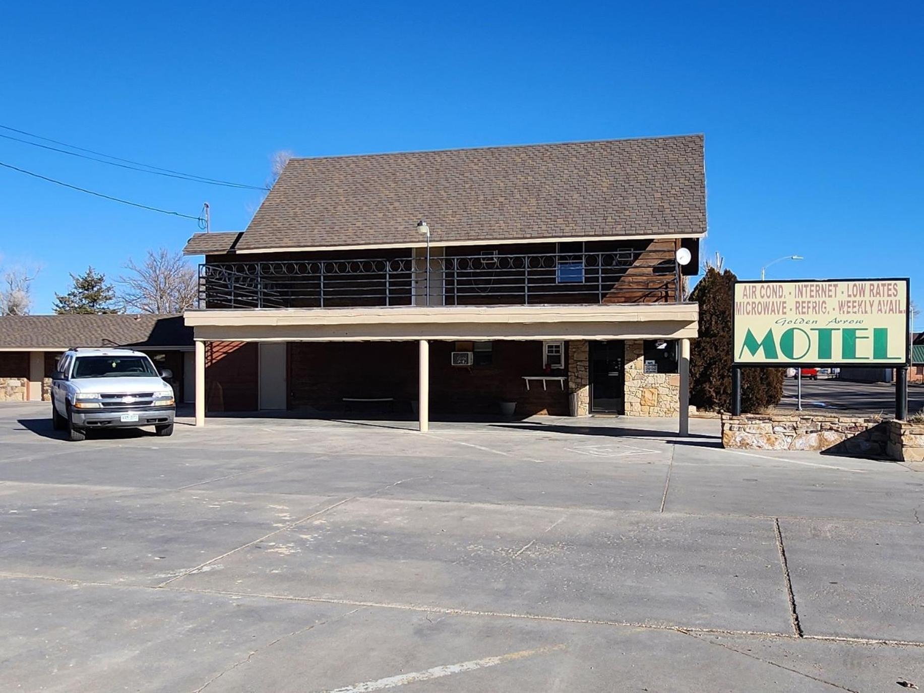 Golden Arrow Motel Lamar Bagian luar foto